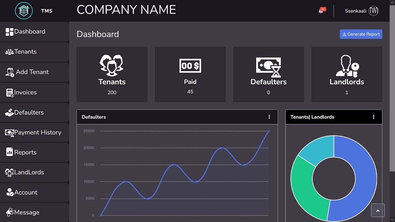 TENANT MANAGEMENT SYSTEM PREVIEW