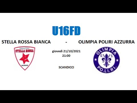 U16FD - Stella Rossa Bianca Vs Olimpia PoLiRi Azzurra