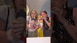 Giant piñata milkshake taste test!!! 🦙🌈🥤 ​⁠#staroftheseas @RoyalCaribbean @RoyalCaribbeanAUNZ