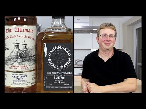 The Ultimate Glenlivet 12 Sherry Butt vs. Cadenhead Balblair 8 Sherry Hogsheads