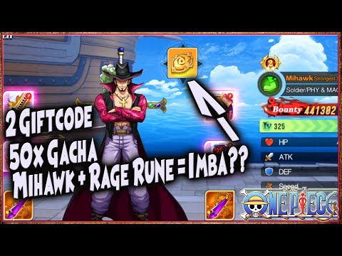 2 GIFTCODE APRIL MOP | 50x GACHA | BELI RAGE RUNE Buat MIHAWK 🔥 One Piece New World Vigour Voyage