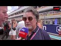 Michael Andretti, Martin Brundle Grid Walk Interview - Miami F1 GP 2023