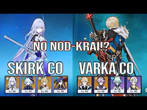 Without Nod-Krai, C0 Skirk & C0 Varka BREAK Spiral Abyss 12?! | Genshin Impact