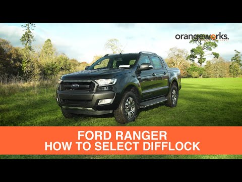 How to select Difflock in your Ford Ranger