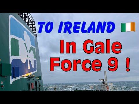 Trucking to Ireland in a Gale Force 9 !