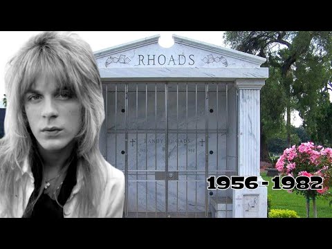 The Grave of Randy Rhoads | Guitarist for Ozzy Osbourne and Founding Member of Rock Band Quiet Riot