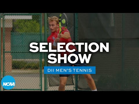 2022 NCAA DII men's tennis bracket selection show