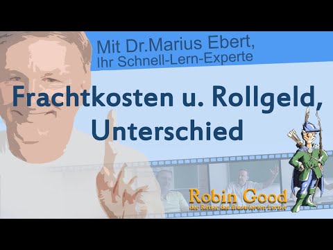 Frachtkosten u. Rollgeld, Unterschied