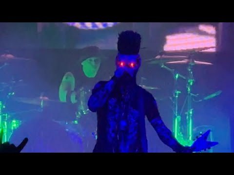 Static-X performs "Black And White" June 3, 2025 in Indianapolis