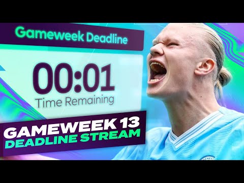FREE HIT ACTIVE 🚀  FPL DEADLINE STREAM GAMEWEEK 13 | Fantasy Premier League Tips 2025/26