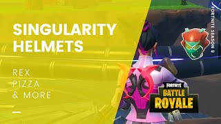Fortnite Singularity Helmet Locations: Rex, Pizza, Durrr, Cuddle & Drift