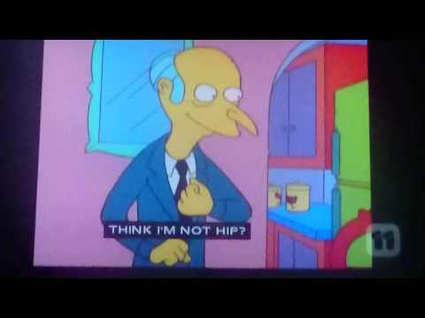 The Simpsons Mr Burns Vo Dee Oh Doh