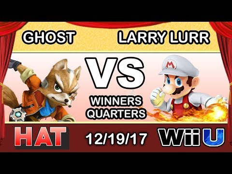 HAT 1 - TeS | Ghost (Fox) Vs. MSF | Larry Lurr (Mario, Diddy Kong) - Winners Quarters