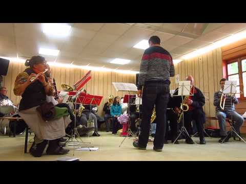 Concert de la Fanfare de Fouday à Bellefosse à l'occasion de la fête de la Pentecôte