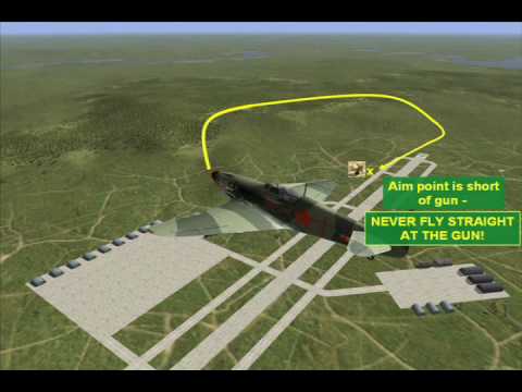 IL-2 Sturmovik - Dart's "How to Destroy an AA Gun"