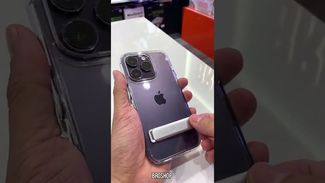 ỐP LƯNG IPHONE 14 PRO SPIGEN ULTRA HYBRID S CRYSTAL CLEAR