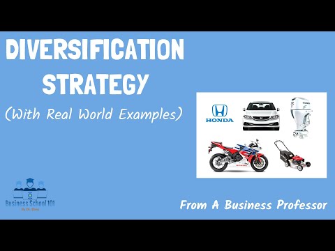 Diversification Strategy (With Real World Examples) | From A Business Professor