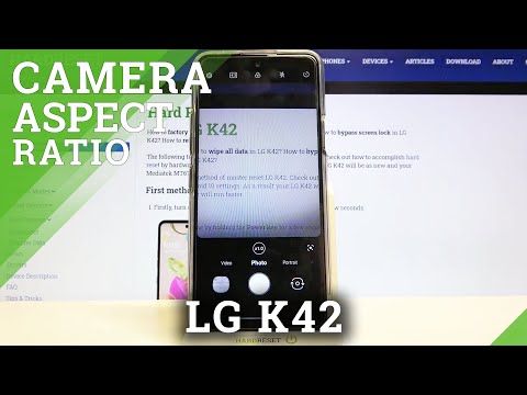 How to Change Aspect Ratio and Photo Size on LG K42 – Adjust Camera Settings