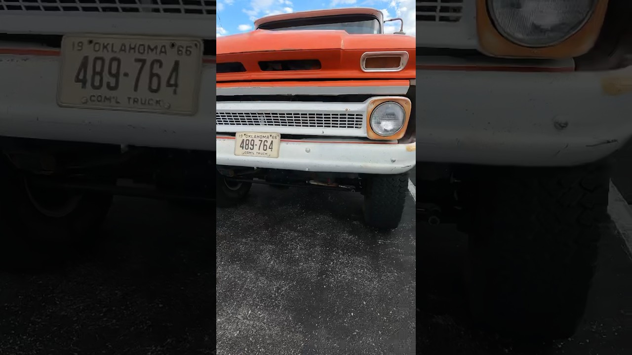 ⚠️ You have to be this tall to Get in this truck 🍊 #chevy #chevytrucks