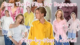 Easy Thrift Flips For Beginners (3 easy step-by-step tutorials)