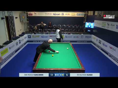 Elisei Alessio VS Giacobbe Rocco - 20° Campionato Italiano Città di Arco