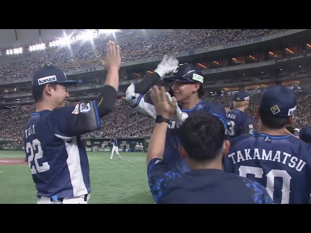 【7回表】2階席に飛び込む会心の当たり!! ライオンズ・西川愛也 反撃の2ランホームラン!! 2024年7月2日 福岡ソフトバンクホークス 対 埼玉西武ライオンズ