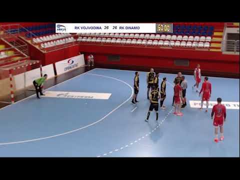 ARKUS liga 2. kolo / RK Vojvodina - RK Dinamo