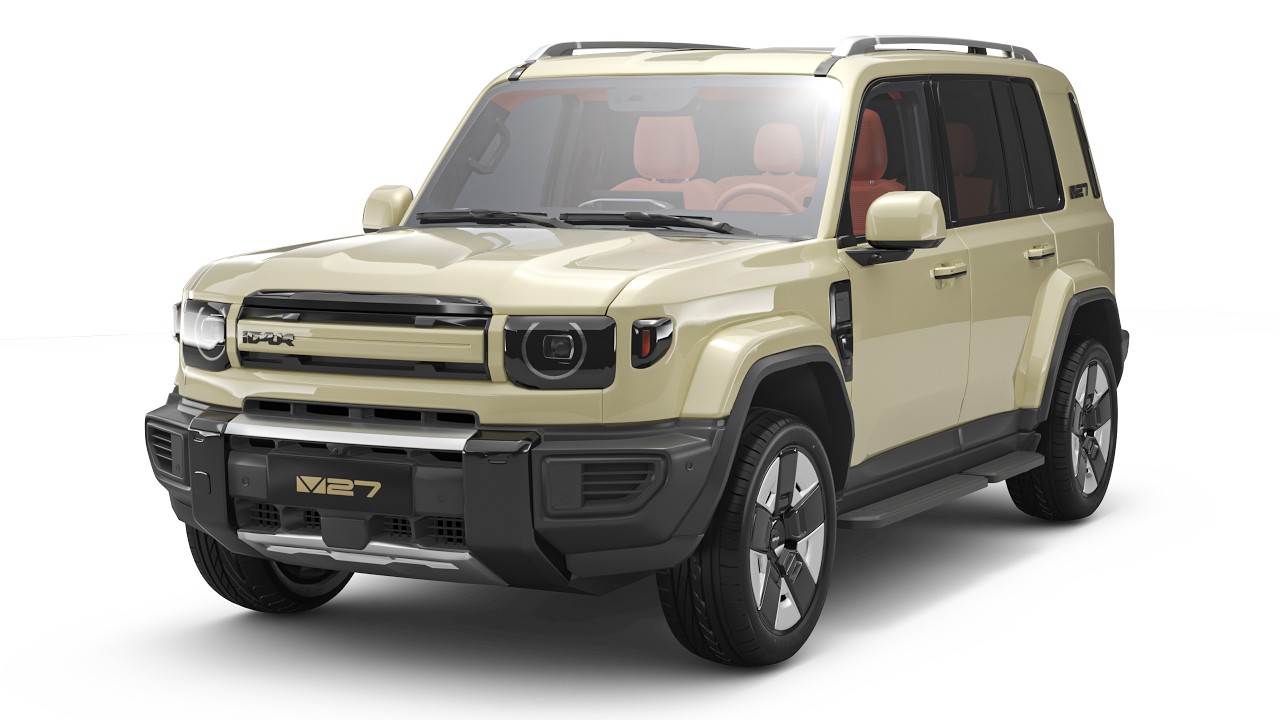 2026 Chery ICAUR V27 with Interior 3D Model