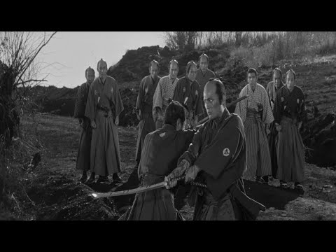 Sanjuro 1962 Full ending scene Akira Kurosawa 4K