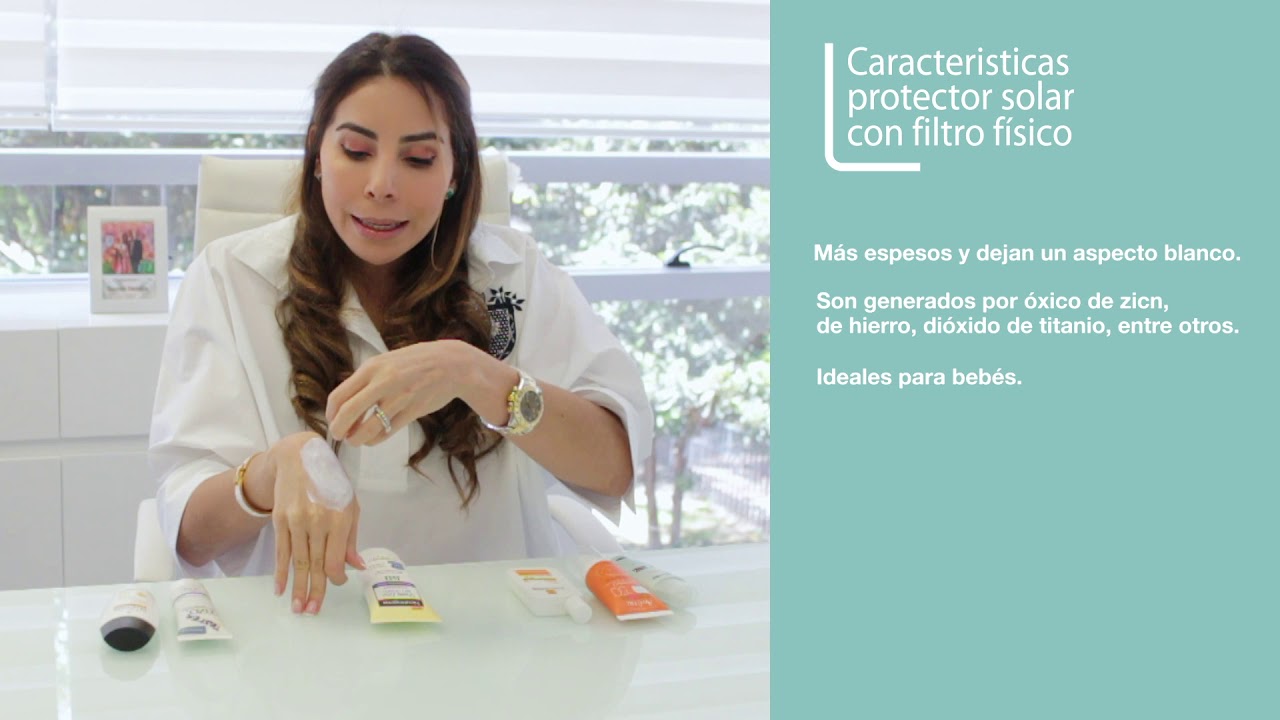 Protector solar: Diferencias entre protector físico y químico