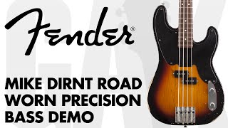 Video thumbnail for Fender - Mike Dirnt Road Worn Precision Bass Demo at GAK by GAK