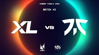 LEC Summer Split 2022 - Playoffs - W1D3 - XL vs FNC