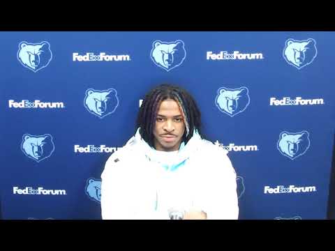 MEM@MIN: Ja Morant postgame 11.20.21