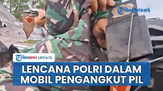 Kecelakaan di Tol Bakter Lampung, Ditemukan 75.000 Butir Ekstasi dan Lencana Polri di Mobil
