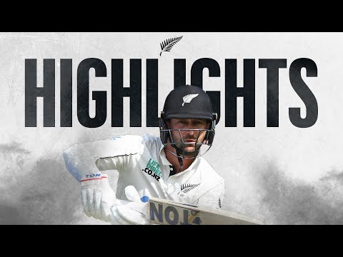 Latham and Conway hit Day One Tons! | Highlights | New Zealand v West Indies | 3rd Test Day 1