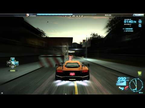 Lamborghini Aventador on Park Boundary