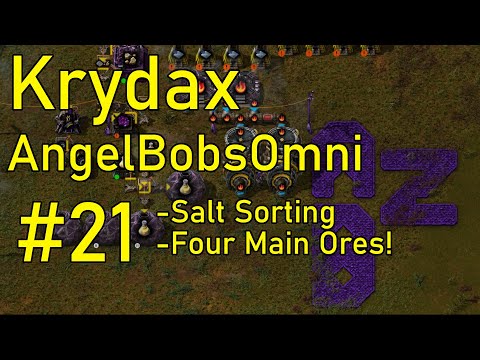 Factorio AngelBobsOmni #21 - Salty Tears Cafe