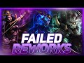 The History Of Reworks That FAILED In League Of Legends