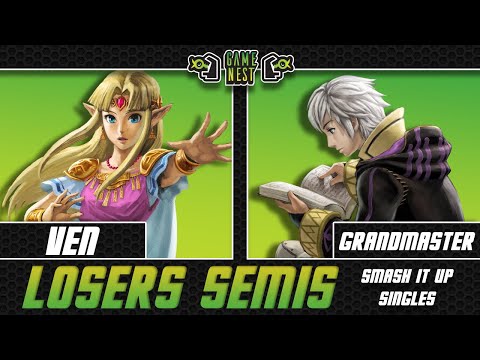 ven (Zelda) vs Grandmaster (Robin) | Losers Semis | Smash It Up 1/15/23