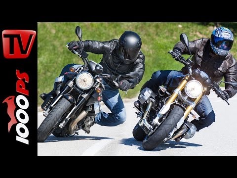 Vergleich | BMW R nineT vs Moto Guzzi GRISO 1200 8V - Action, Sound, Fazit