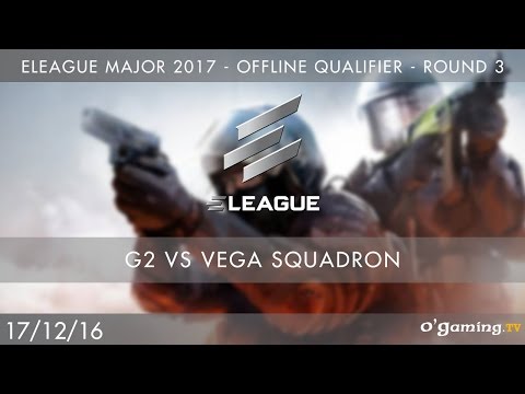 G2 vs Vega Squadron - ELEAGUE Major 2017 - Offline Qualifier Round 3 - CS:GO