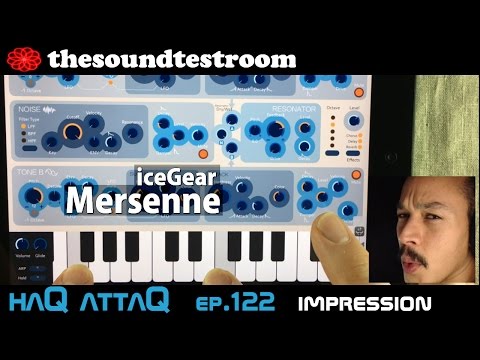 iceGear Mersenne Melodic Percussion Synth for iPad │ Quick Impression - haQ attaQ 122