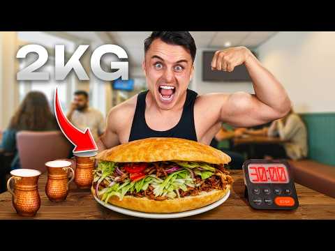 Schaffe ich die virale 2KG DÖNER Challenge?