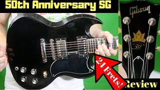 Video thumbnail for Well Dressed ...but for the Wrong Party! | 2011 Gibson SG Standard 24 50th Anniversary Review by The Trogly's Guitar Show
