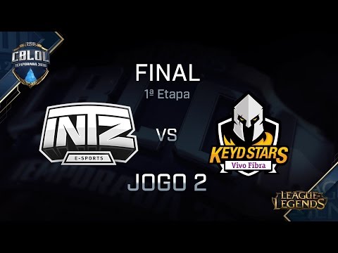 INTZ X Keyd - Jogo 2 - FINAL CBLoL 2016 - 1ª Etapa