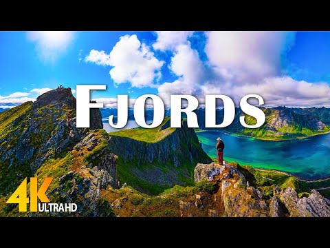 The Fjords 4K Relaxation Film - Views of Natural Splendor - Epic Cinematic Music