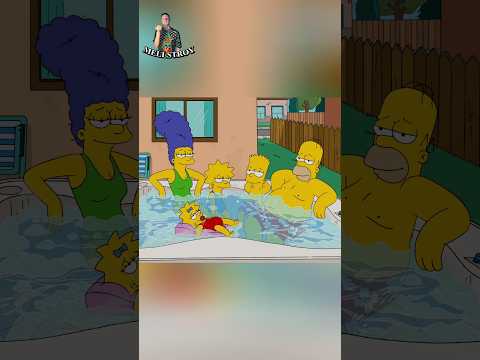 Homer's pool #simpsons #shorts