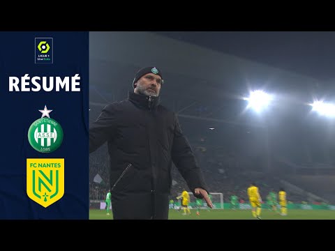 AS SAINT-ÉTIENNE - FC NANTES (0 - 1) - Résumé - (ASSE - FCN) / 2021-2022