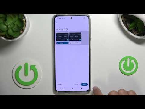 How to Change Keyboard Language on Motorola Moto G82 - Manage Keyboard Dictionary