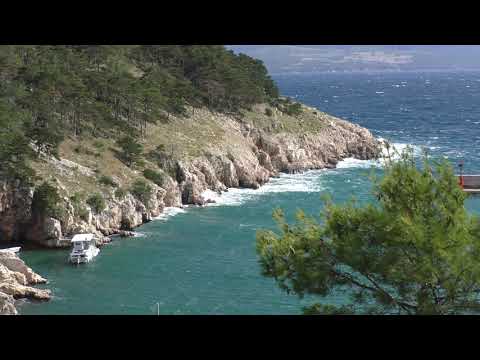 Bura in Vrbnik Insel Krk - Kann im Winter bis zu 200km/h ausmachen!